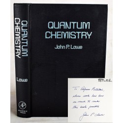 Quantum Chemistry (Inscribed Presentation copy from Nobel Prize Winner Robert Mulliken's Library)